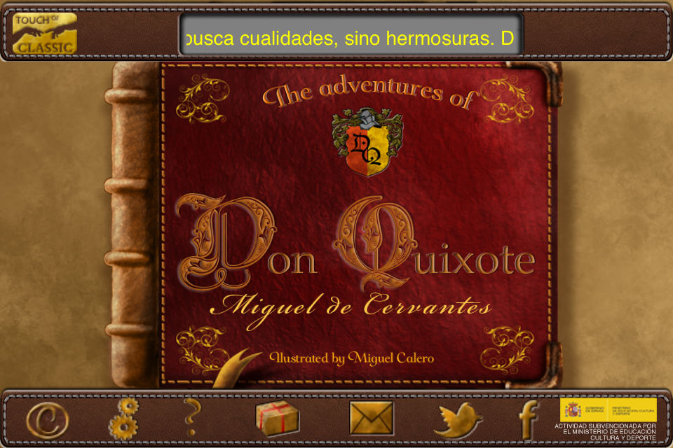The Adventures of Don Quixote by Touch of Classic - Educational App